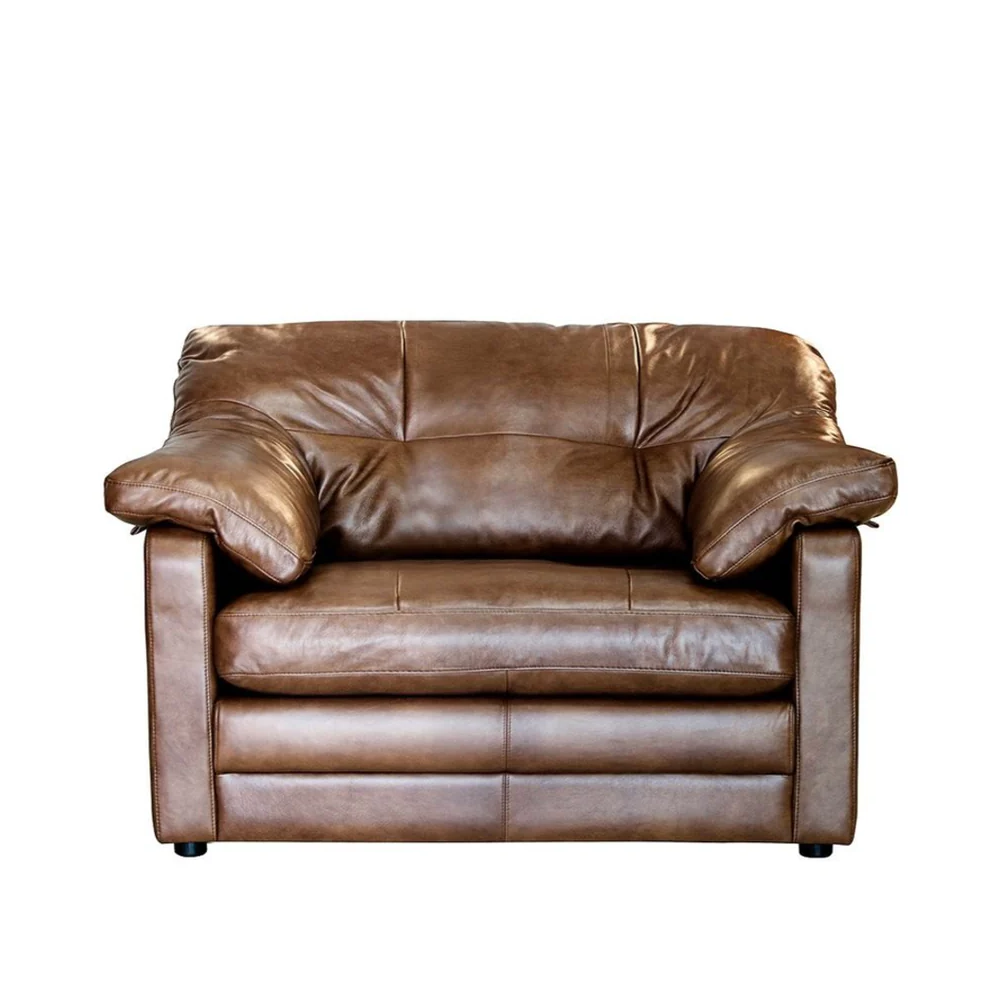 Bailey Snuggler Sofa | Leather | Annie Mo's