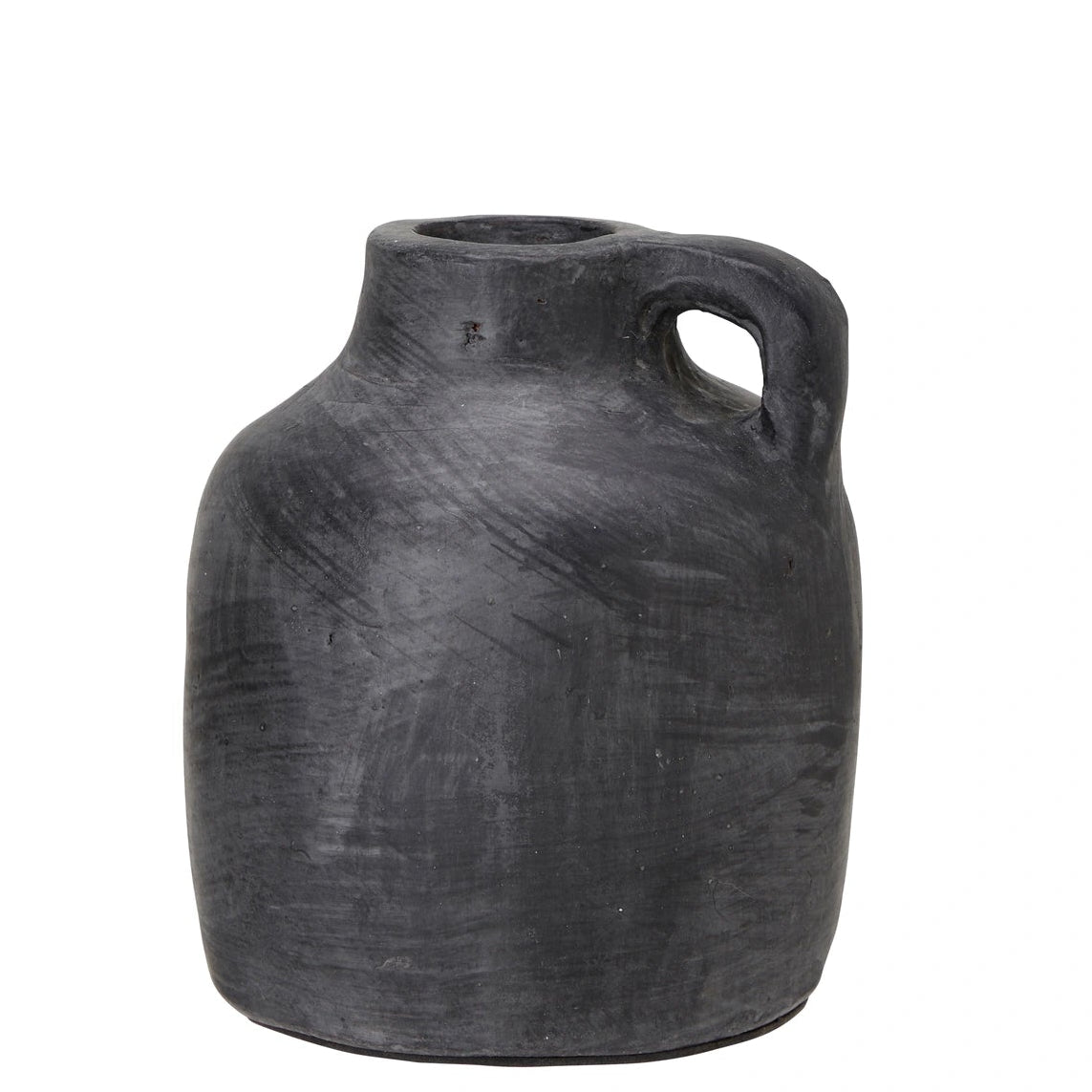 Baku Black Terracotta Vase 15cm | Annie Mo's