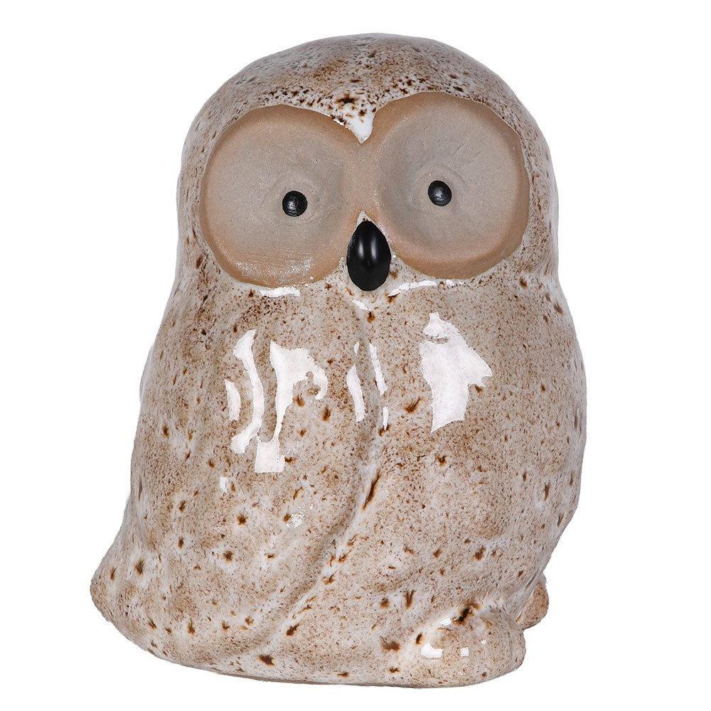 Barnaby Glazed Owl 11cm | Annie Mo's