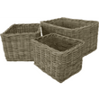 Set of Three Rectangle Baskets 60cm | Annie Mo's