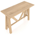 Bassano Oak Console Table 120cm