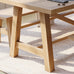 Bassano Oak Dining Table 220cm