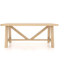 Bassano Oak Dining Table 180cm | Annie Mo's