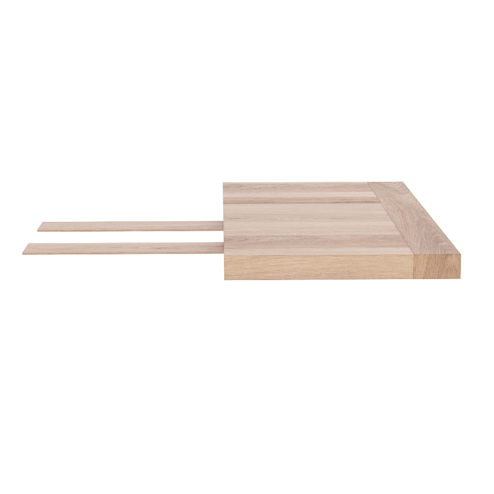 Bassano Oak Dining Table Extension Leaf 40cm | Annie Mo's