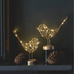 Battery Operated LED Table Robin - Golden 20cm | Annie Mo's