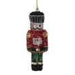 Beaded Nutcracker Bauble 12cm | Annie Mo's