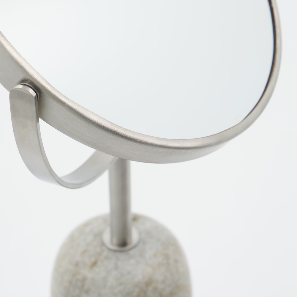 Beige Marble Two Sided Mirror-B