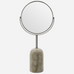 Beige Marble Two Sided Mirror 40cm