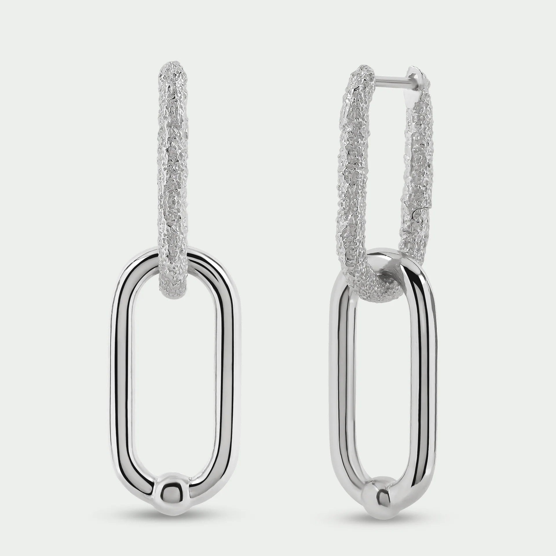 Belong Earrings - Silver | Annie Mo's