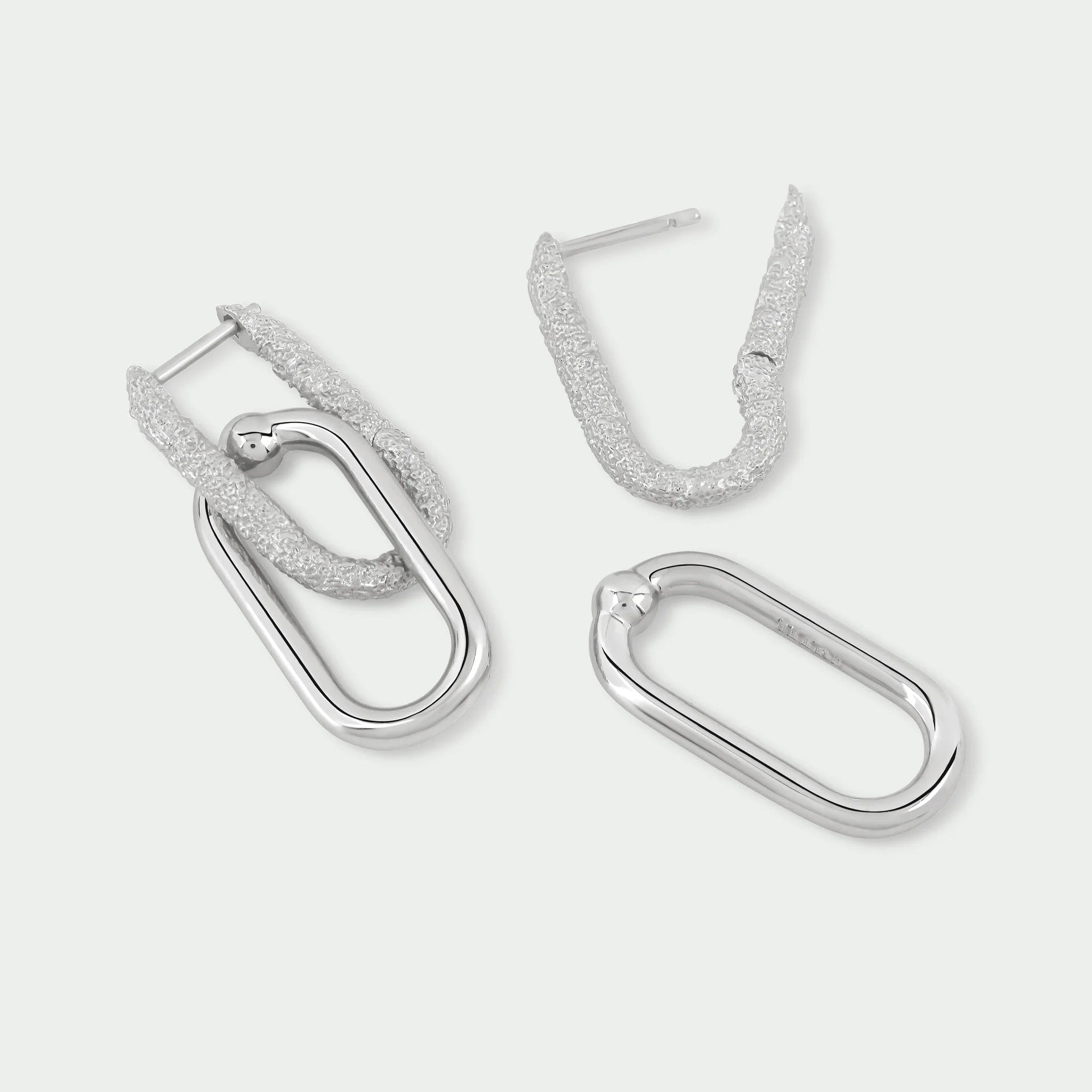 Belong Earrings - Silver | Annie Mo's4