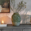 Berrington Ribbed Vase 32cm | Annie Mo's