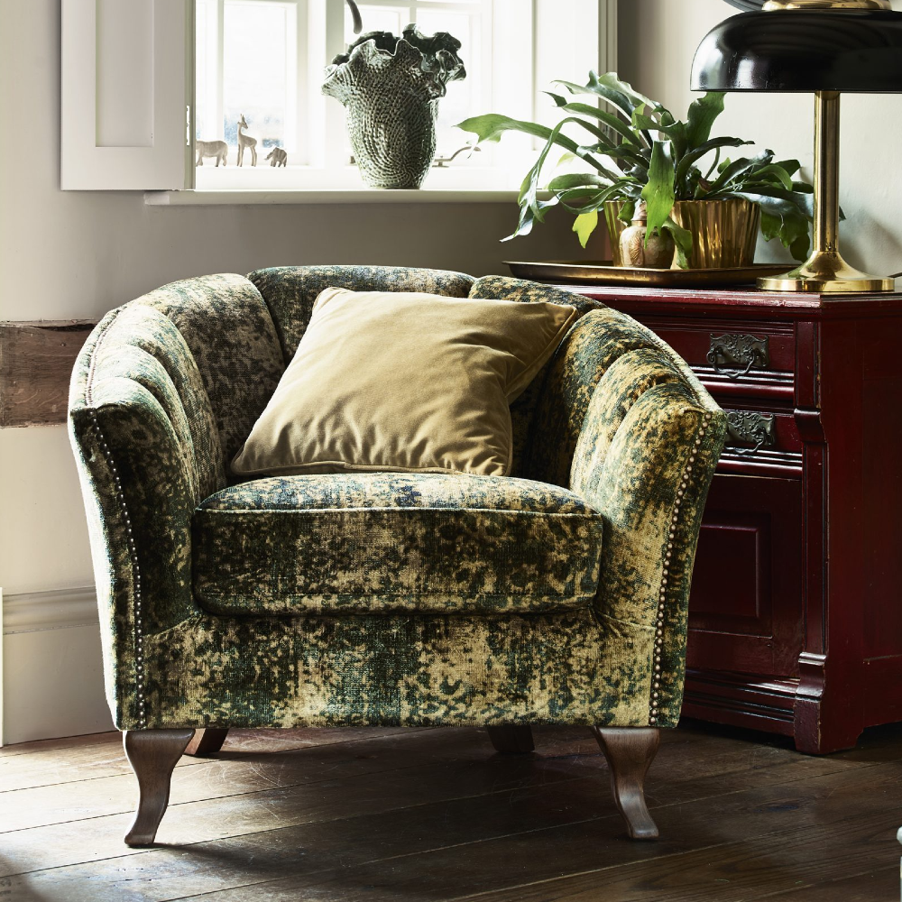Betsy Armchair Patterned Fabrics Annie Mo s