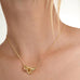 Bind Necklace Gold 2