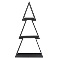 Black Christmas Tree Tray Stack 80cm | Annie Mo's