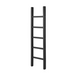 Black Vintage Mahogany Display Ladder 167cm