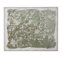 Blossom Canvas with Sage Green Background 152cm | Annie Mo's