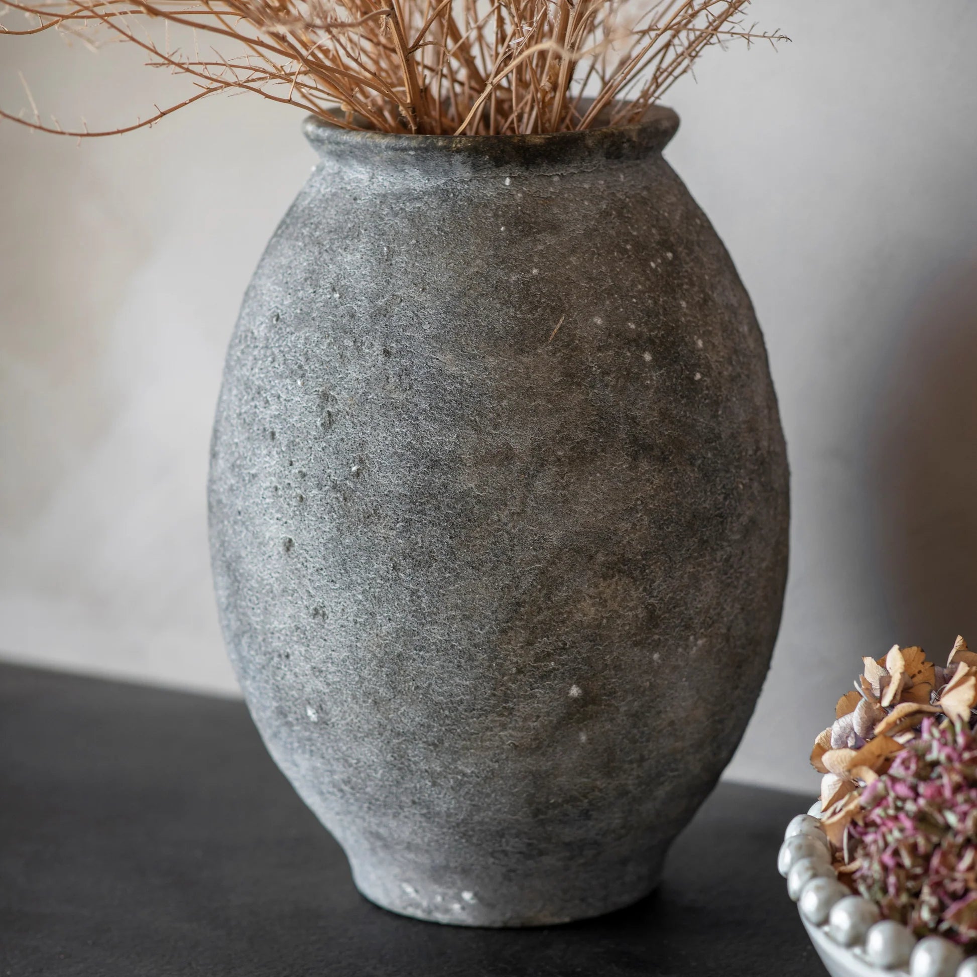 Bradwell Stone Urn 43cm