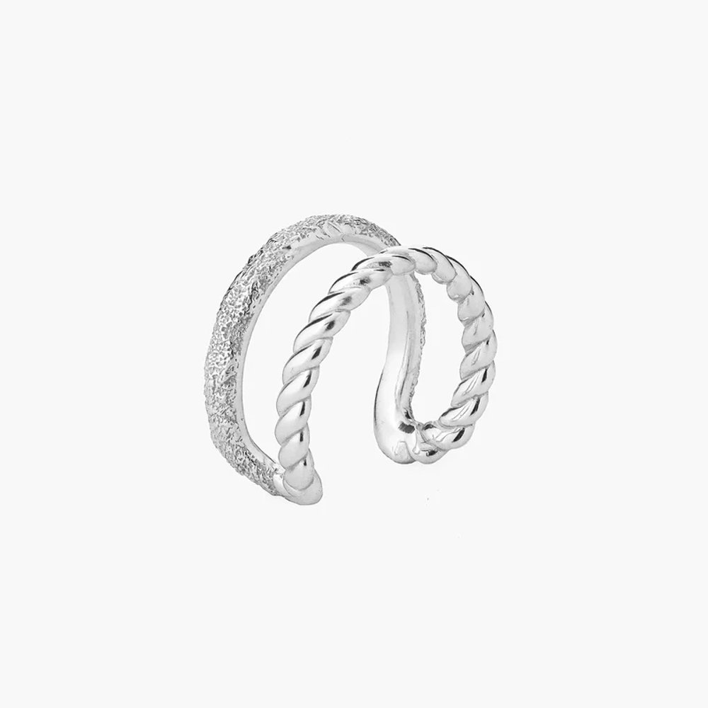 Braid Ring Silver | Annie Mo's