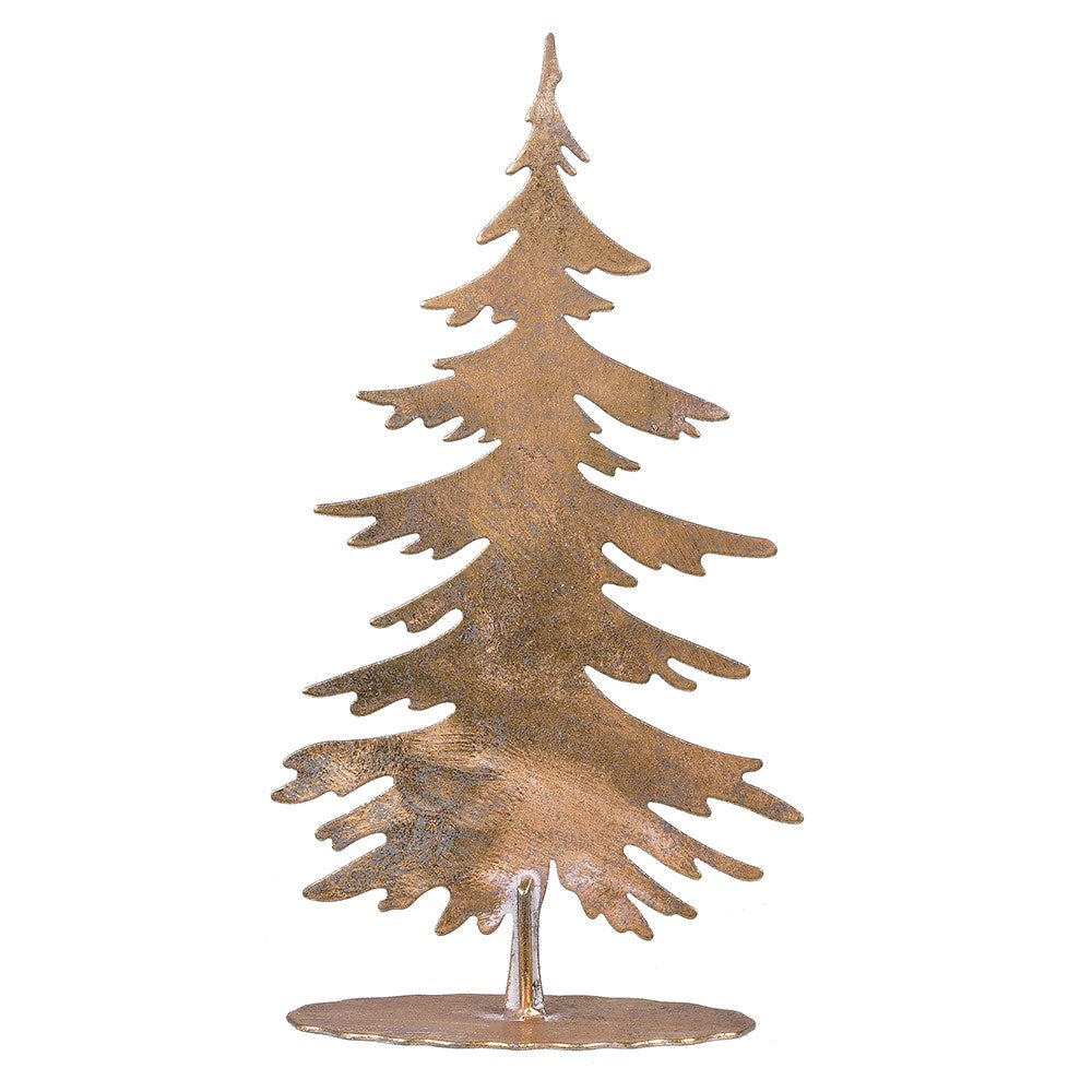 Bronzed Metal Tree Deco 25cm | Annie Mo's
