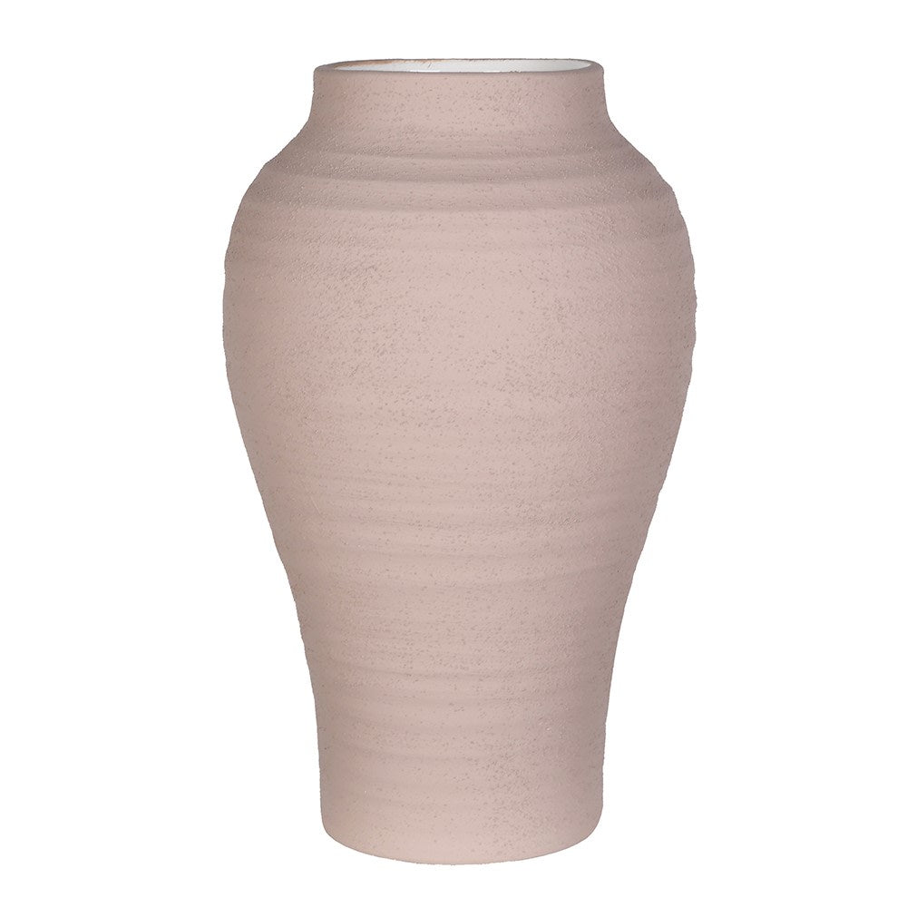 Brown Ceramic Urn Vase 39cm