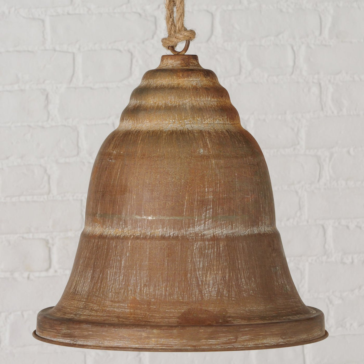 Brushed Effect Iron Large Bells - Size Choice | Annie Mo's
