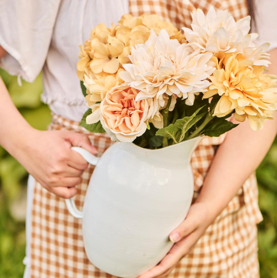 Butter Cream Dahlia Stem 45cm | Annie Mo's C