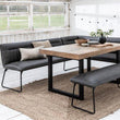 Cooper Corner Bench 209cm - LEFT
