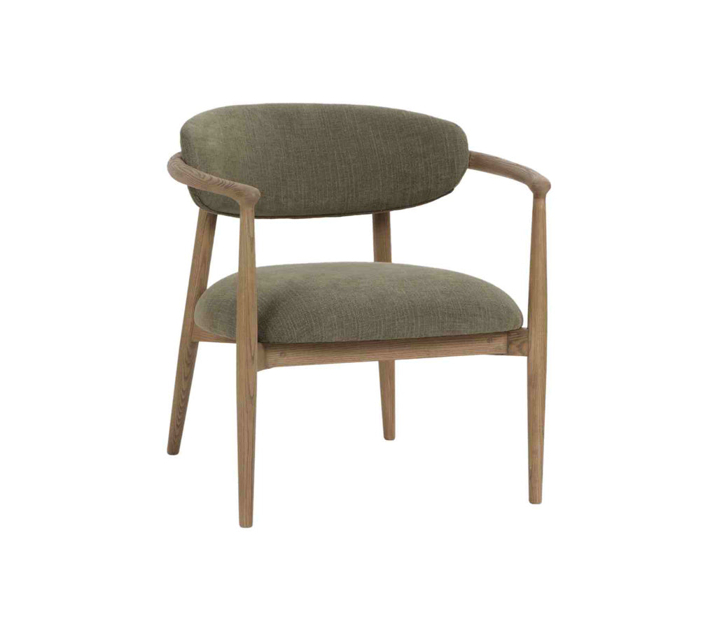 Scarlett Arm Chair - Green-B