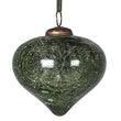 Sage Crackle Onion Bauble 9cm | Annie Mo's