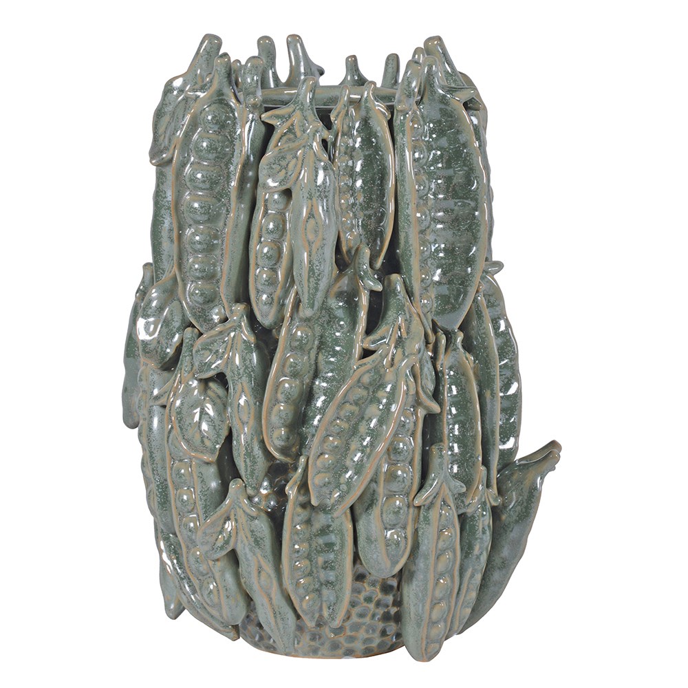 Green Sugar Snap Vase 34cm | Annie Mo's