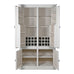 Nordic Gustavian Pantry Cabinet 130cm Wide