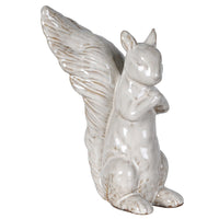Rustic Forage Glazed Ceramic Squirrel 20cm | Annie Mo's