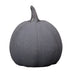 Tall Black Ceramic Textured Pumpkin | Annie Mo's