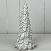 Glazed Ceramic Tree Ornament with Textured Detail 25cm | Annie Mo's