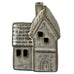 Beige Mottle Ceramic House Decoration with LED 12cm | Annie Mo's