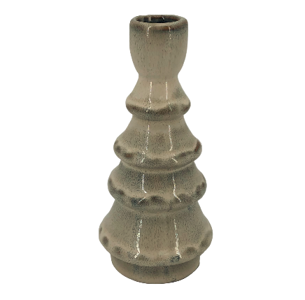 Glazed Ceramic Candle Holder 16cm | Annie Mo's