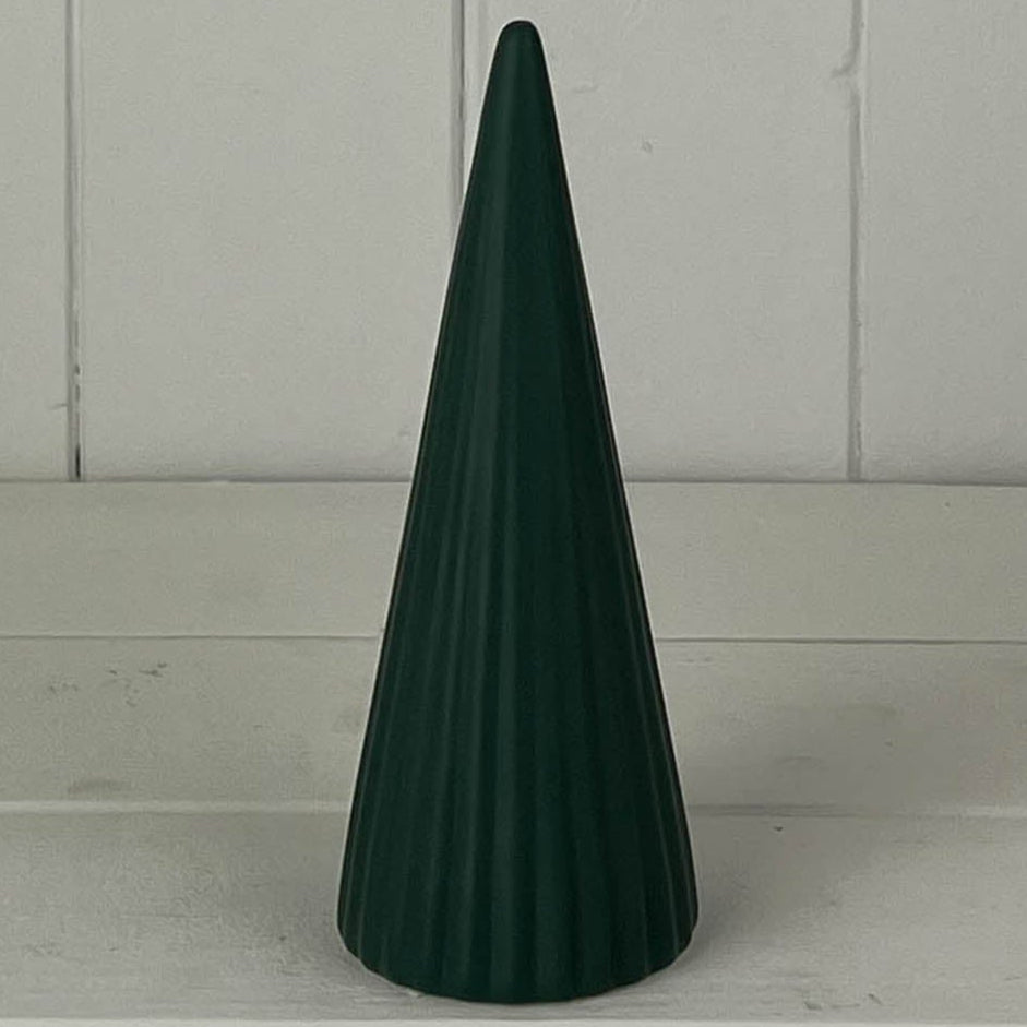 Green Ceramic Tree Decoration 15.5cm | Annie Mo's