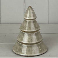 Glazed Ceramic Tree Decoration 13cm | Annie Mo's
