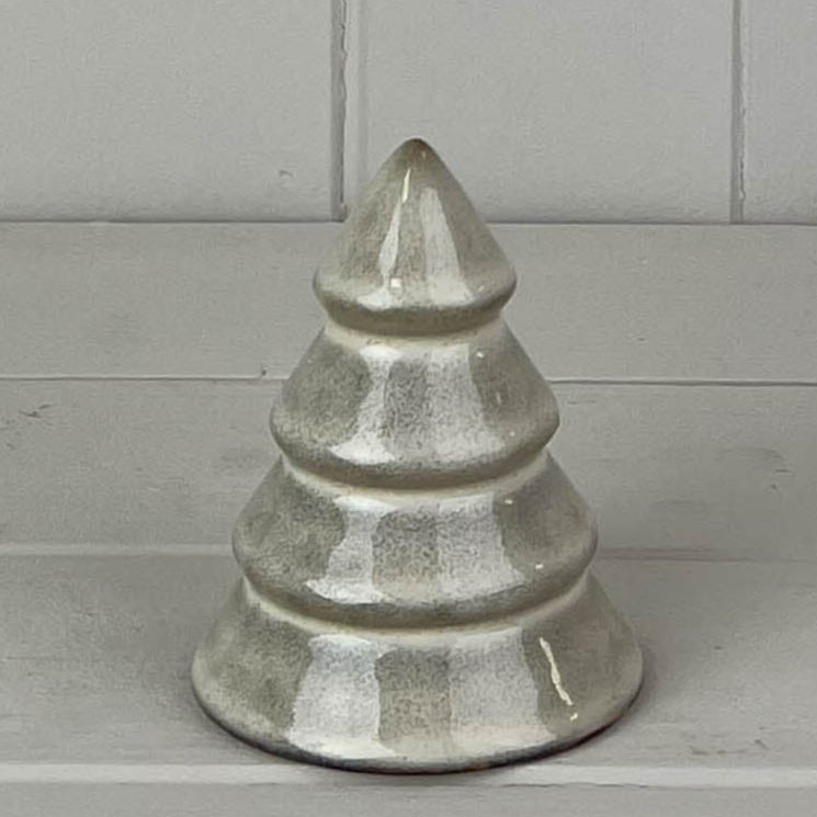 Glazed Ceramic Tree Decoration 9.5cm | Annie Mo's