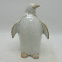 Large Stone Glazed Ceramic Penguin Ornament | Annie Mo's