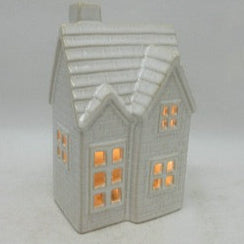 Medium Glazed Ceramic Tiled LED House | Annie Mo's