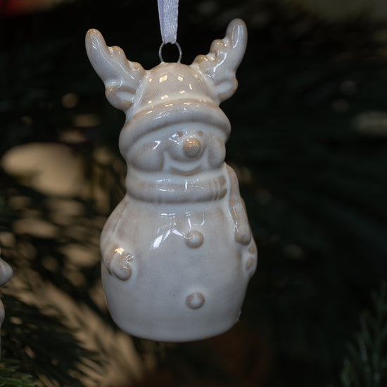 Hanging Ceramic Natural Reindeer | Annie Mo's