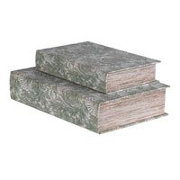 Set of Two Floral Book Boxes | Annie Mo's