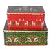 Set of 2 Jolly Reindeer Tins 29cm | Annie Mo's