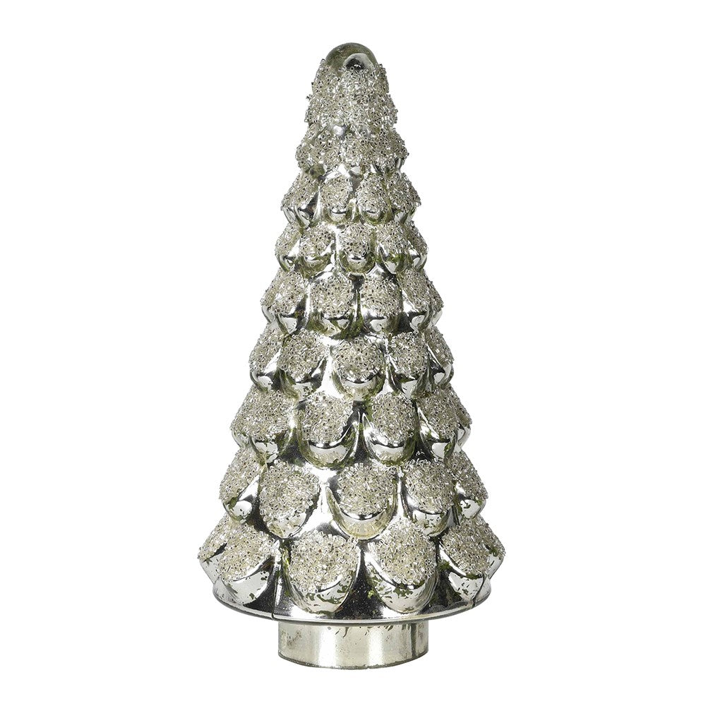 Green Tiered Glass Tree 32cm | Annie Mo's