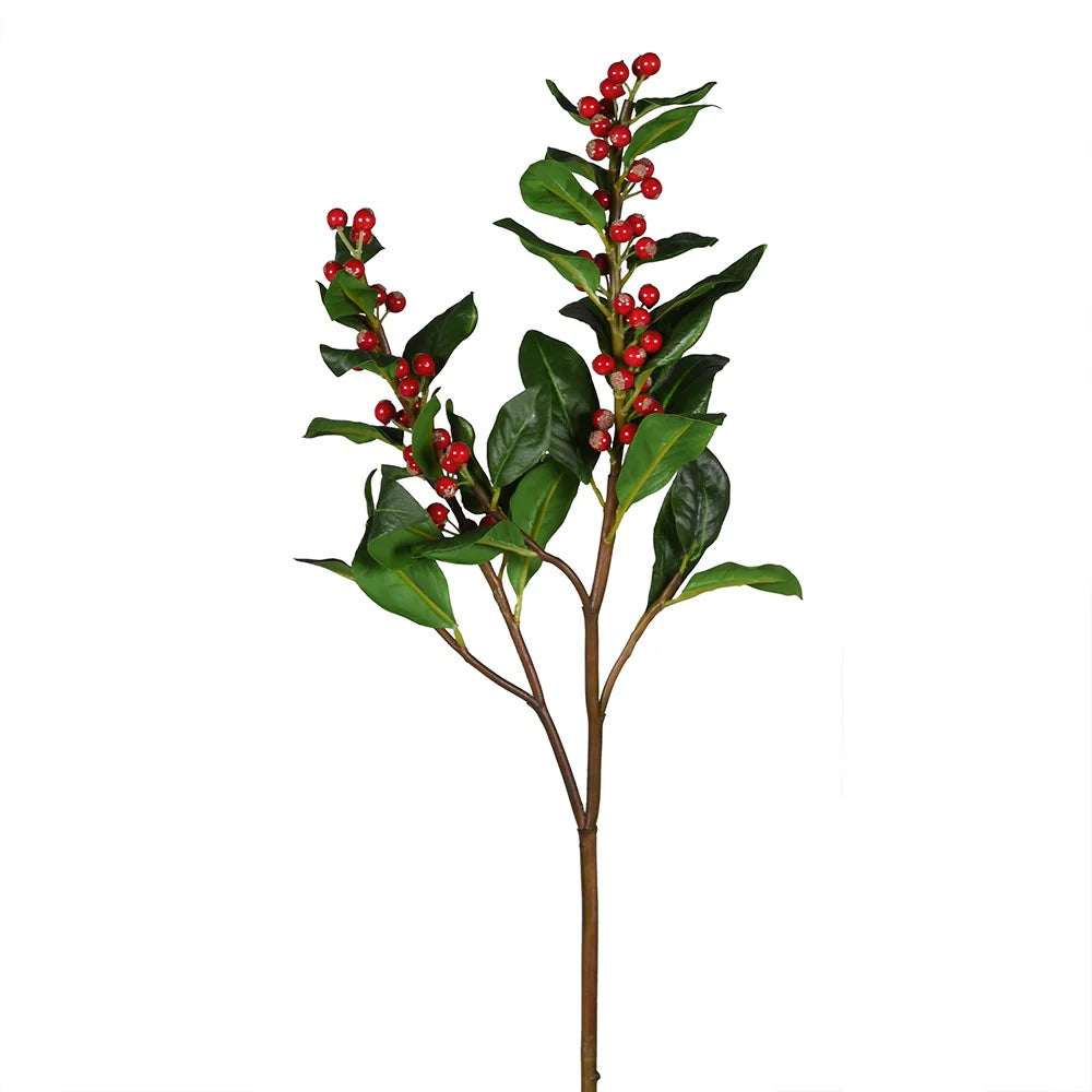 Holly and Berry Stem 68cm | Annie Mo's