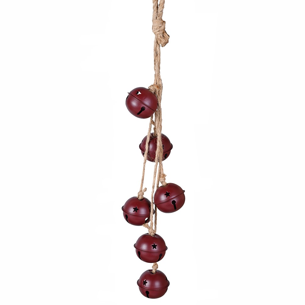Rustic Jute Hanging Bells 50cm | Annie Mo's