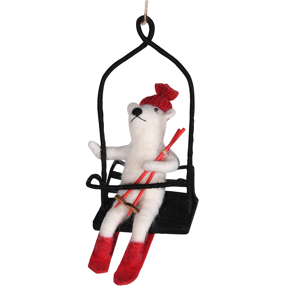 Tristan Chill On Ski Lift 18cm | Annie Mo's