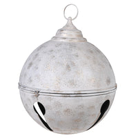 Large Aged White Hanging Bell 50cm | Annie Mo's