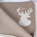 Stone Stag Head Throw 150cm